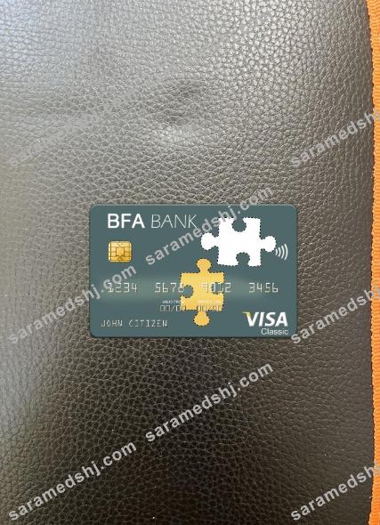 Angola Banco de Fomento visa card photolook front